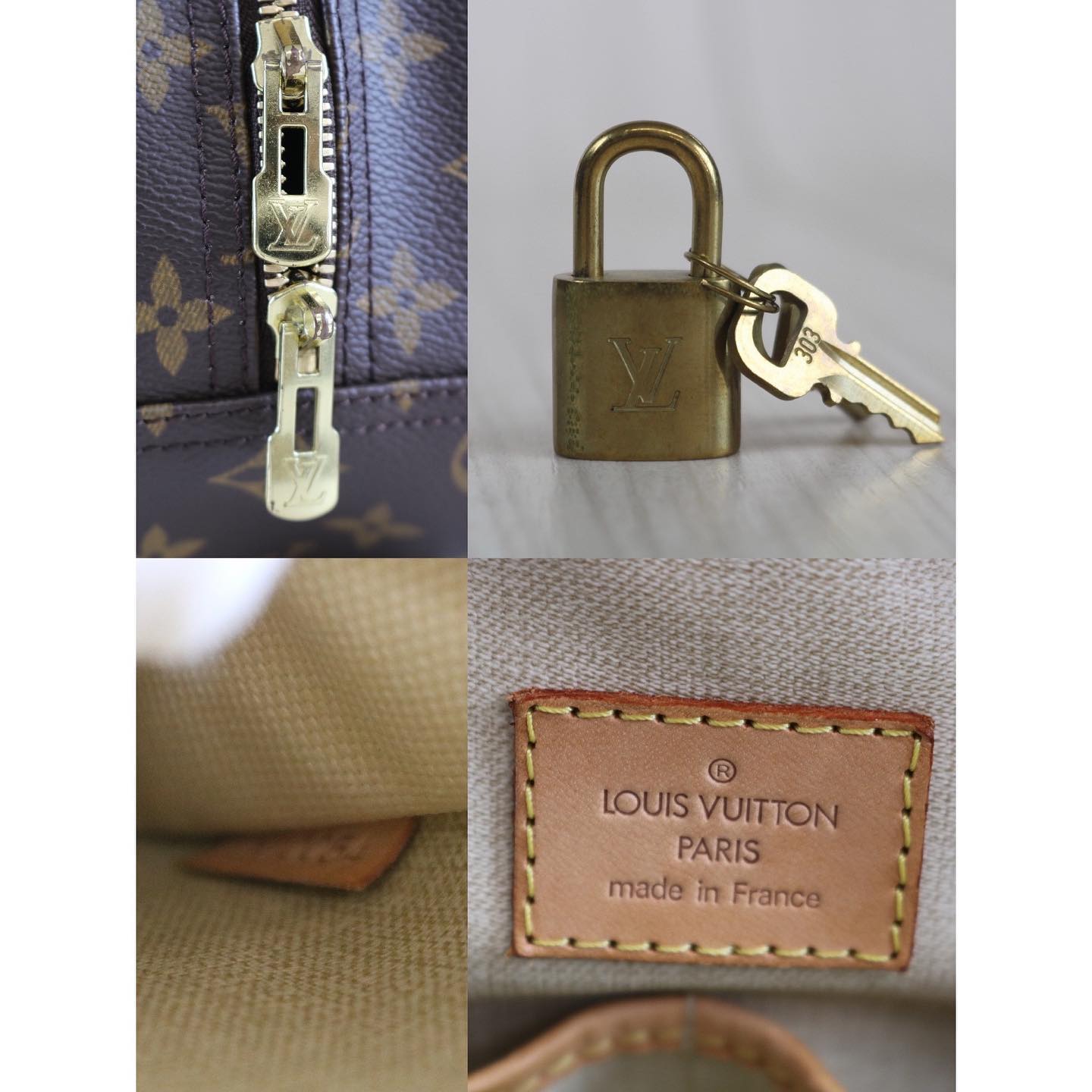 Rank A | LV Monogram Handbag | 080602