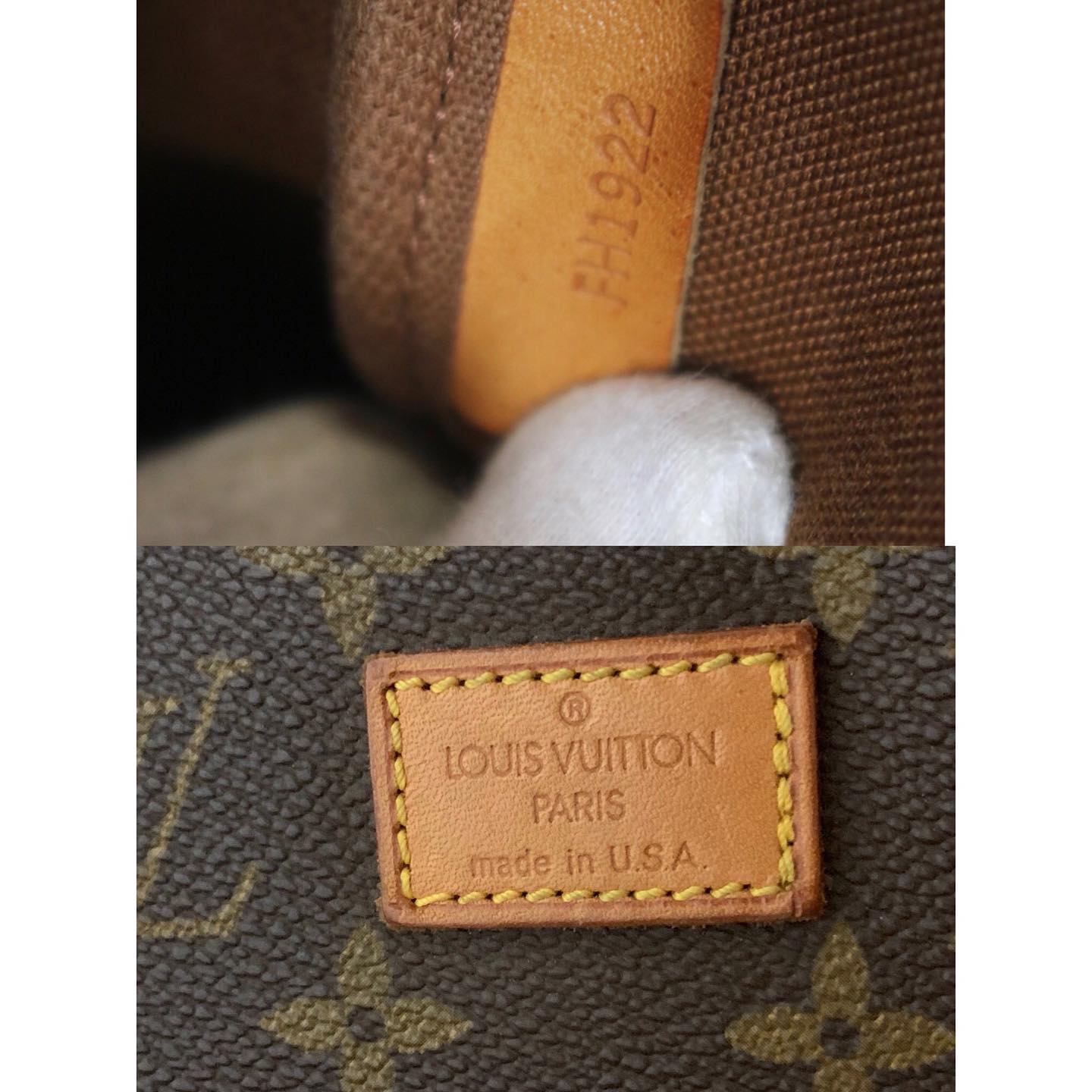 Rank AB | LV Monogram Saumur 35 Shoulder Bag|092109