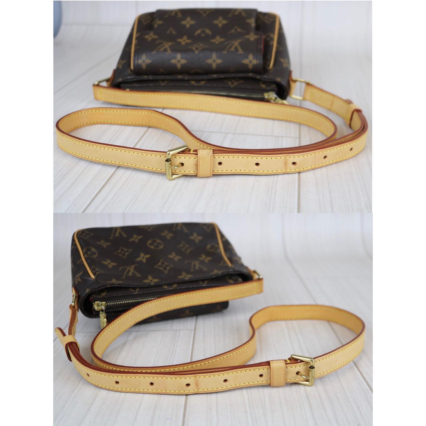 Rank A | LV Monogram Viva cite PM Shoulder Bag |111705