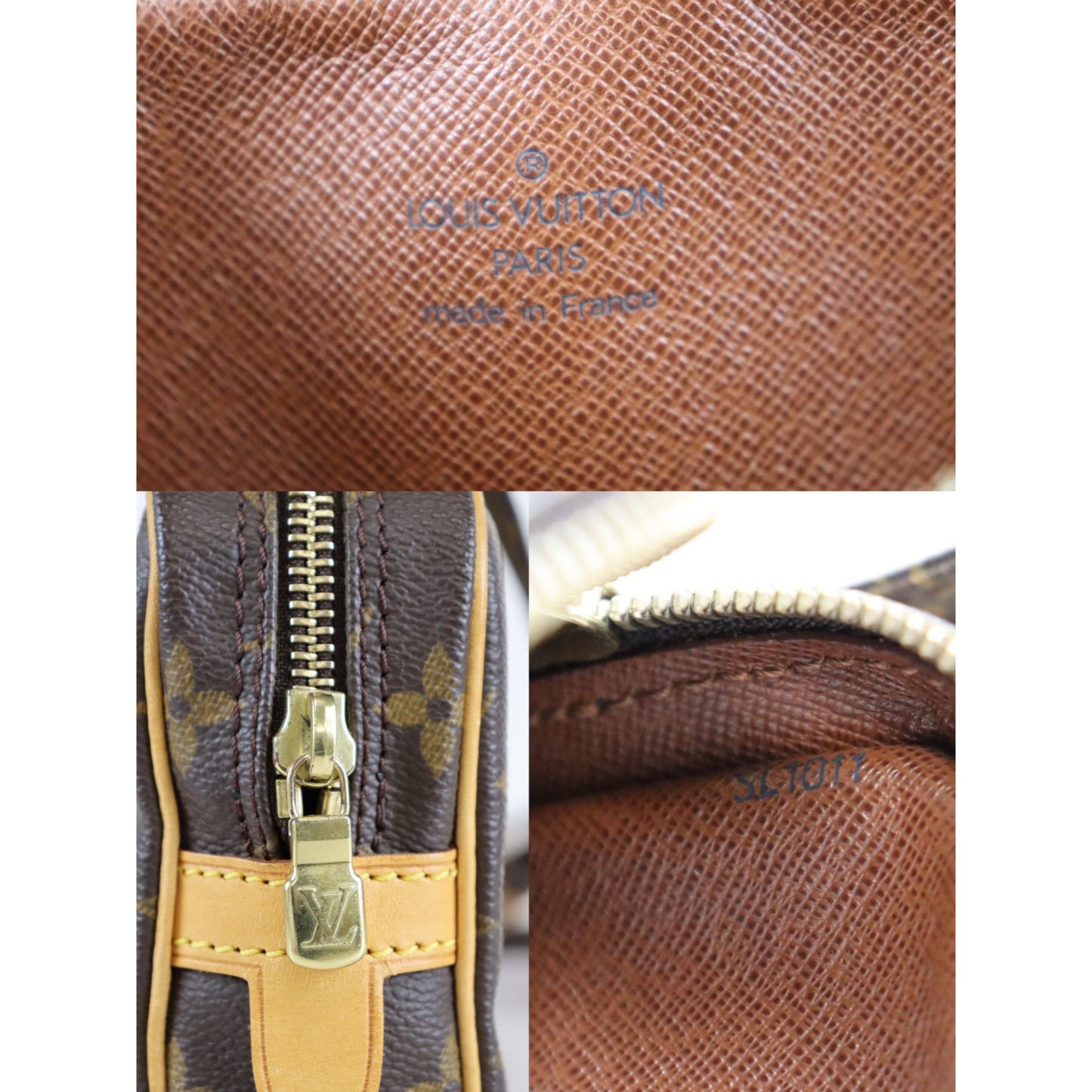 Rank A|LV Monogram Pochette Marley Bandolier Shoulder Bag|080102