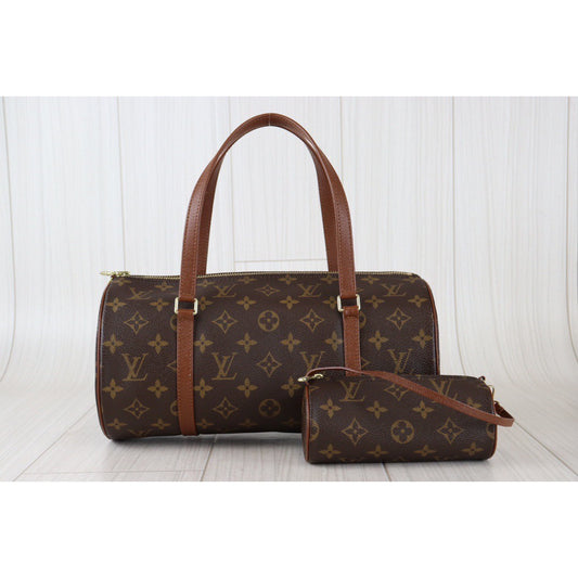 Rank A | LV Monogram Papillon 30 Handbag |22122103