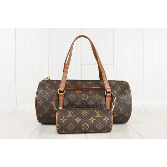 Rank AB | LV Monogram Papillon 30 Handbag |073006