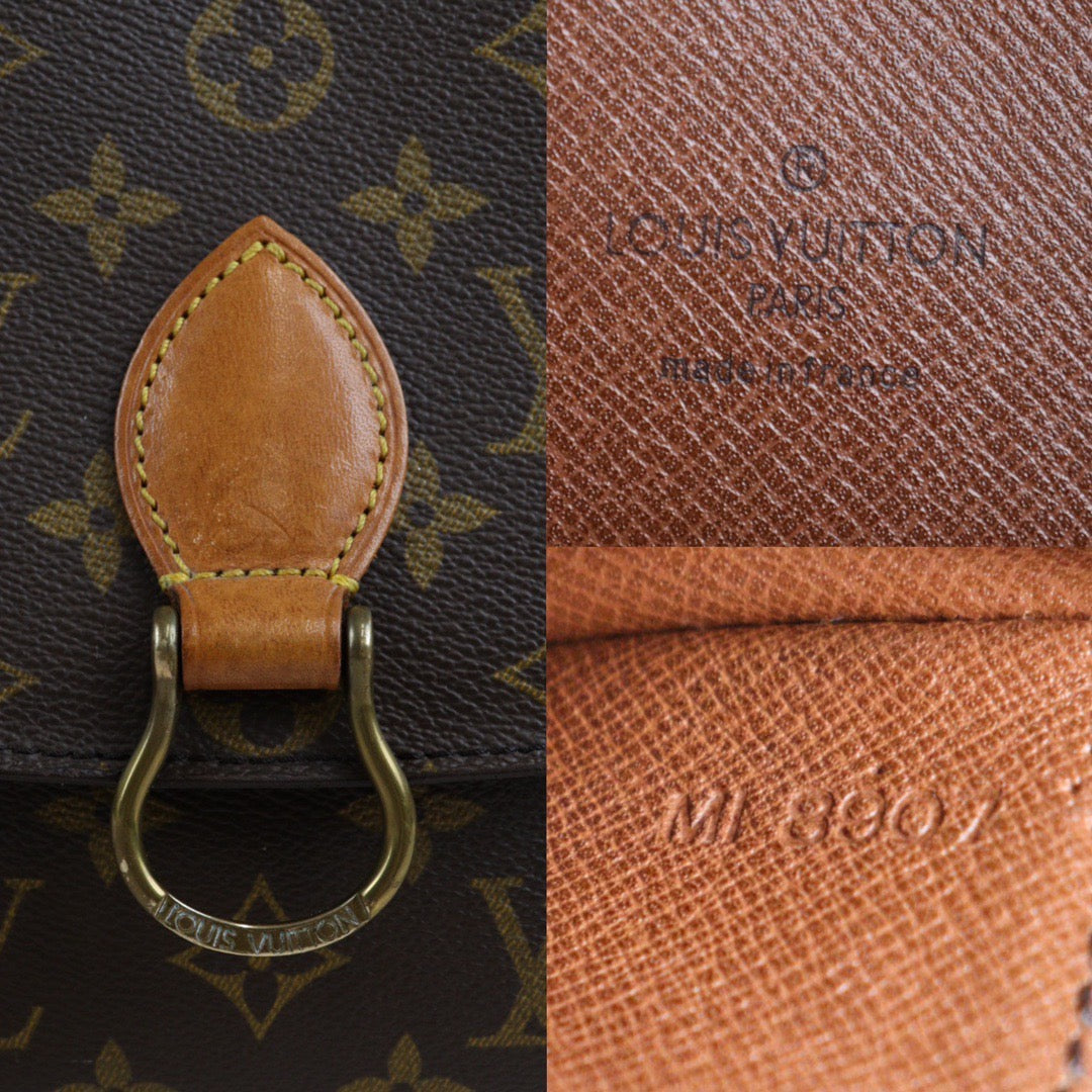 Rank AB | LV Monogram Saint Cloud MM Shoulder Bag |23033003