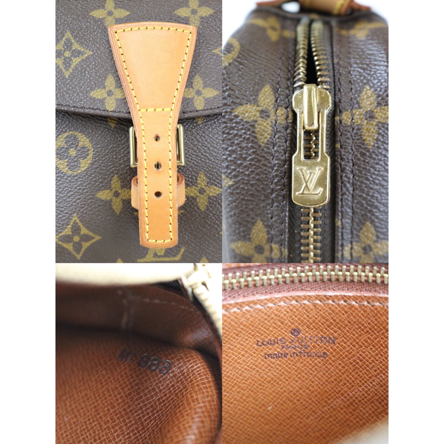 Rank AB| LV Monogram Shoulder Bag |070314