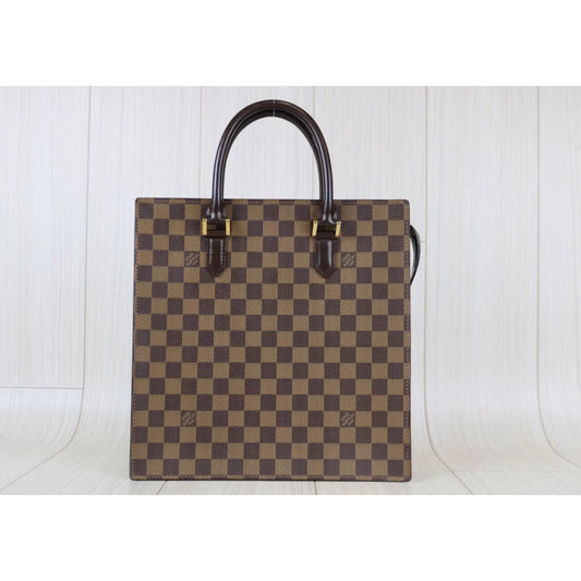 W-Rank A | Louis Vuitton Damier Sack Plattote Bag |062002