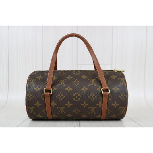 Rank A | LV Monogram Papillon 26 Handbag |022602
