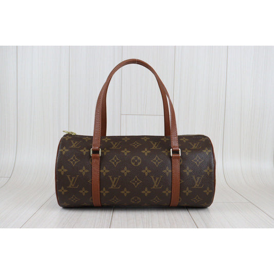 Rank A | LV Monogram Papillon 30 Handbag |23041107