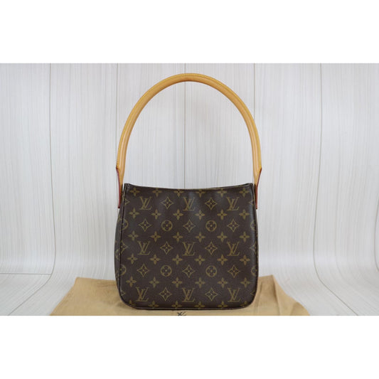 Rank A | LV Monogram Looping MM Shoulder Bag |030109