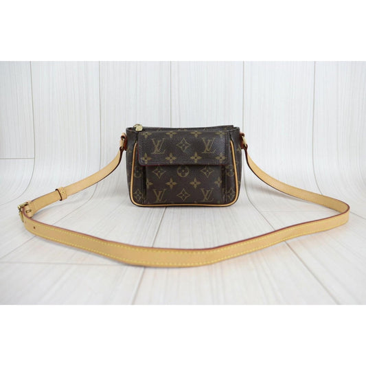 Rank A | LV Monogram Viva cite PM Shoulder Bag |22120802