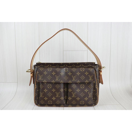 Rank A |LV Monogram Viva Cite GM Shoulder Bag|22120808