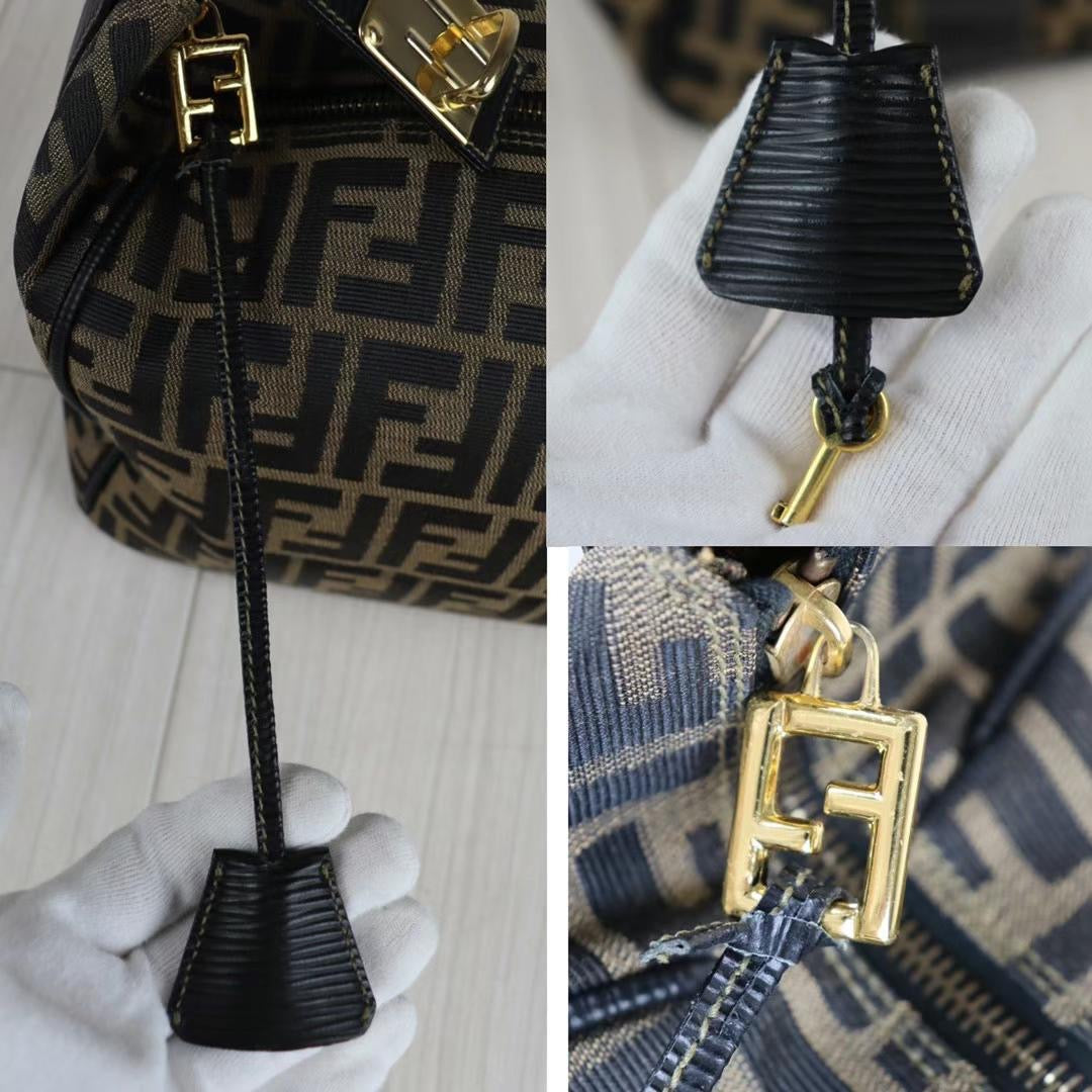 Rank A | FENDI Zucca Mamma HandBag |22110809