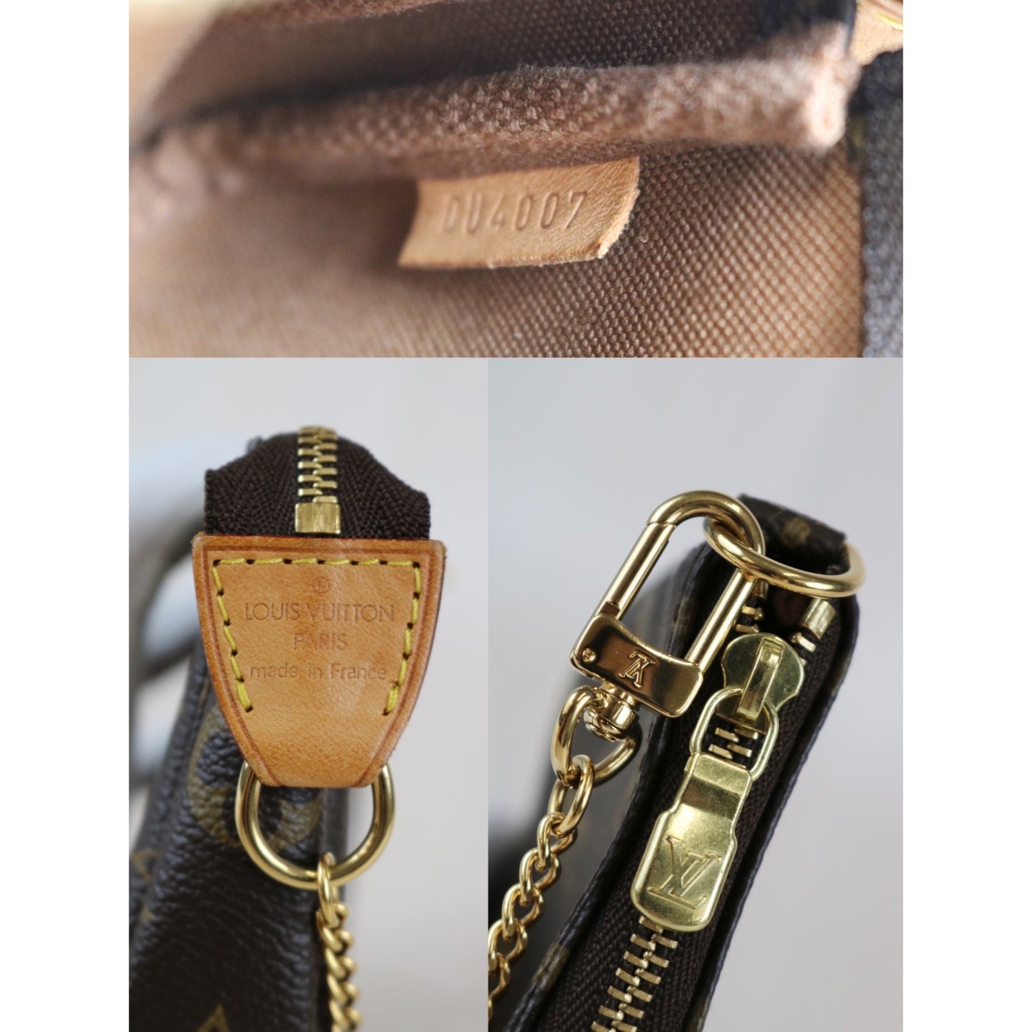 Rank A | LV Monogram Mini Pochette Accessoir |061405