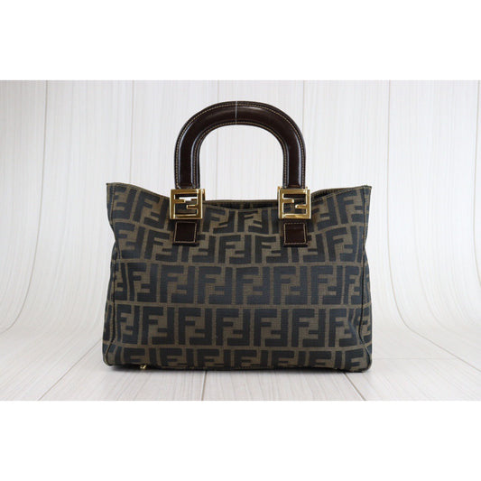 Rank AB | FENDI Zucca Mamma HandBag |23030706