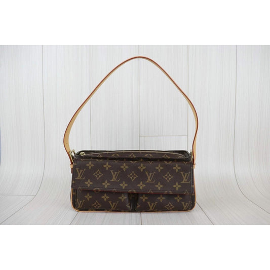 Rank A |LV Monogram Viva Cite MM Shoulder Bag|22112407
