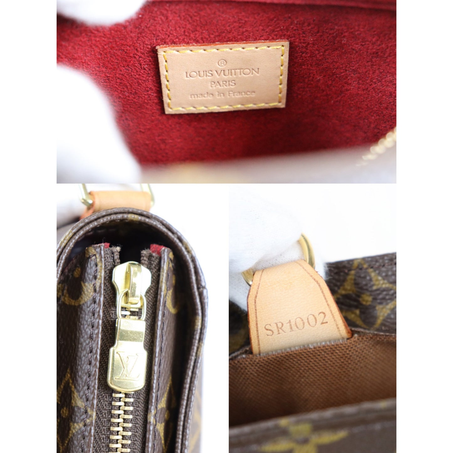 Rank A | LV Monogram Viva cite PM Shoulder Bag |080105