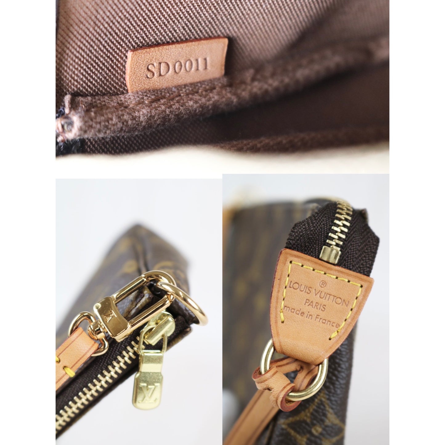 Rank A | LV Monogram Pochette Accessoires |063008