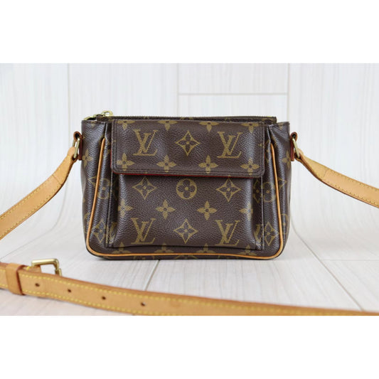 Rank AB| LV Monogram Viva cite PM Shoulder Bag |080501