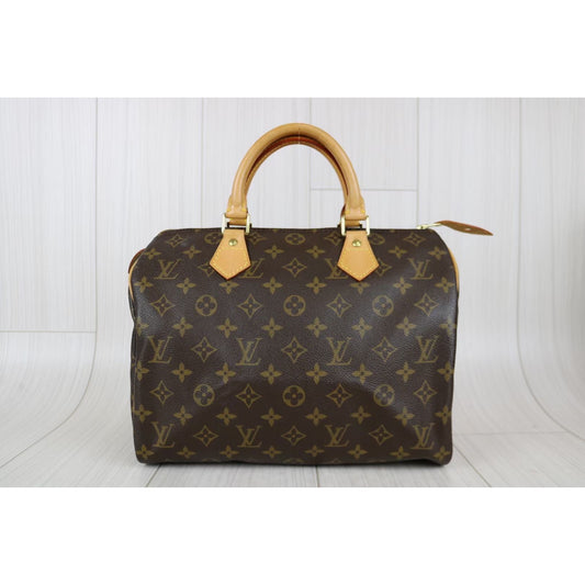 Rank A| LV Monogram Speedy 30 HandBag|040809