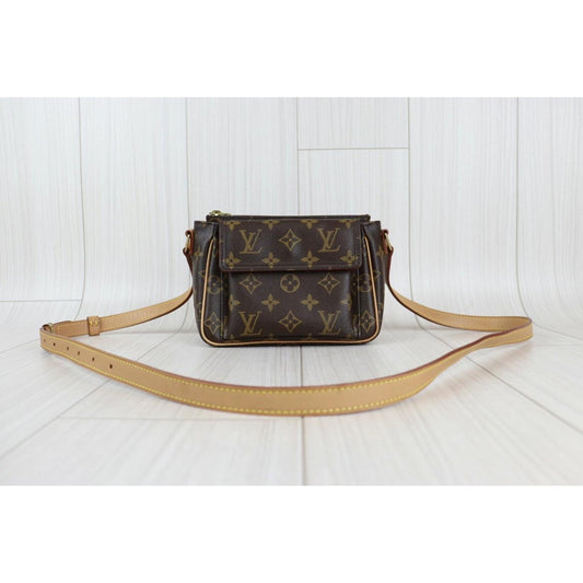 Rank A | LV Monogram Viva cite PM Shoulder Bag |22111104