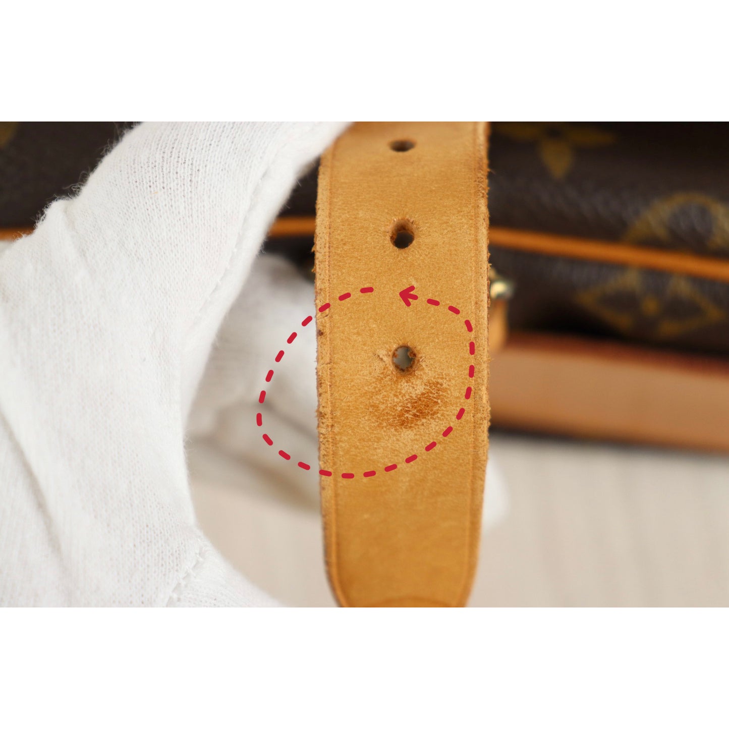 Rank AB| LV Vintage Monogram Cult Ciel Shouldbag |080905