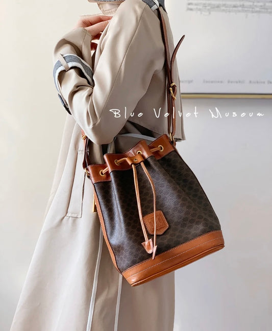 Rank AB|Celine Macadam Shoulder Bag|031905