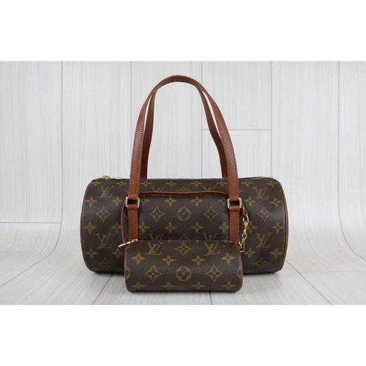 Rank A | LV Monogram Papillon 30 Handbag |062504