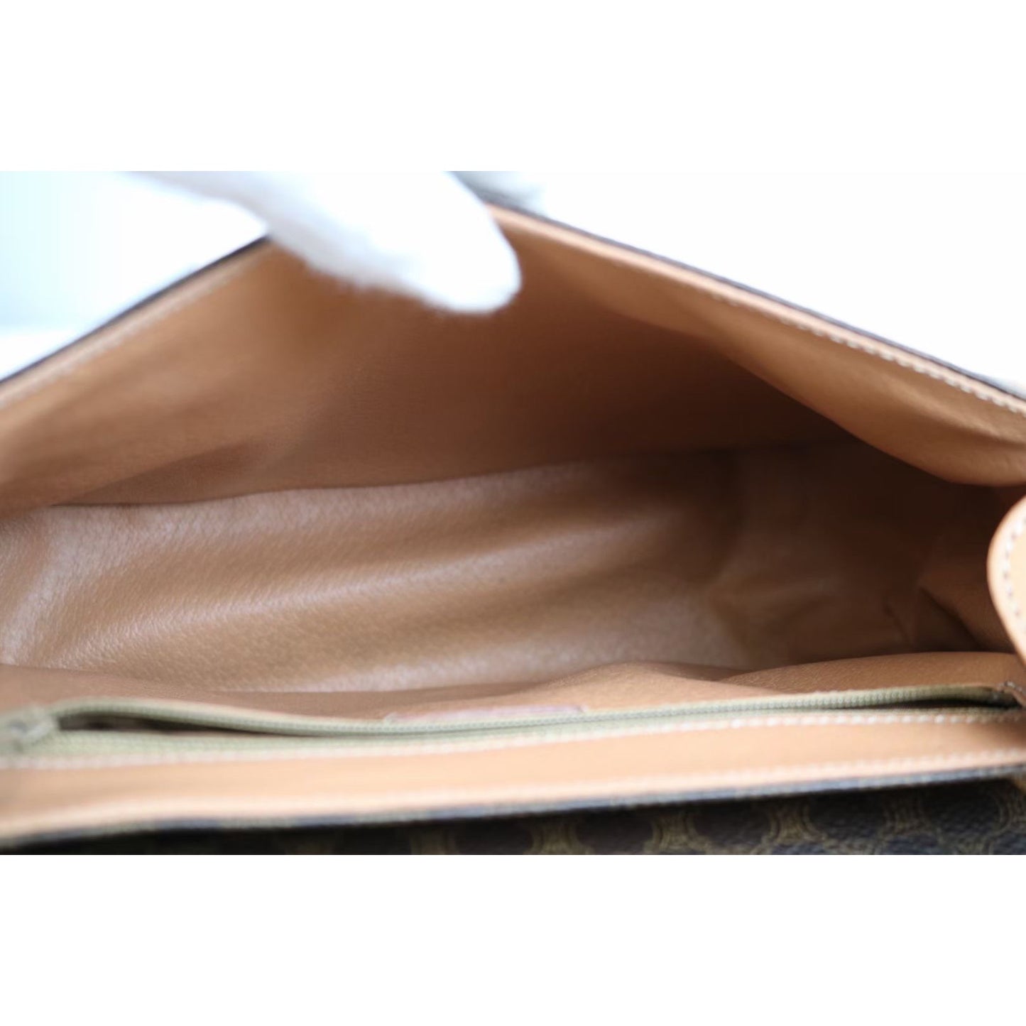 Rank A | CELINE Macadam Shoulderbag |031705