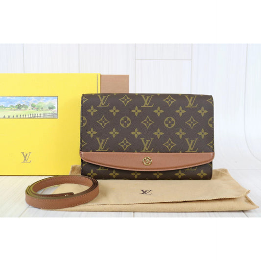 Rank A | LV Monogram Bordeaux MM Shoulder Bag |052705