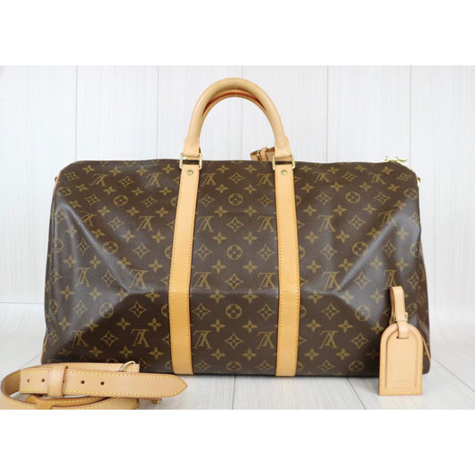 Rank A | LV Monogram Keypol Bandrière 50 |031701