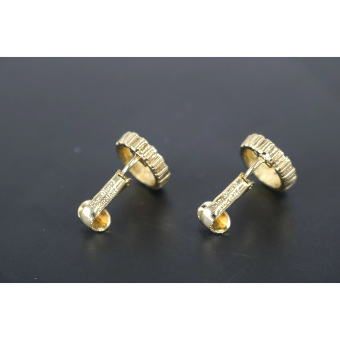 Rank SA | Dior Earring Gold Rhinestone|061707