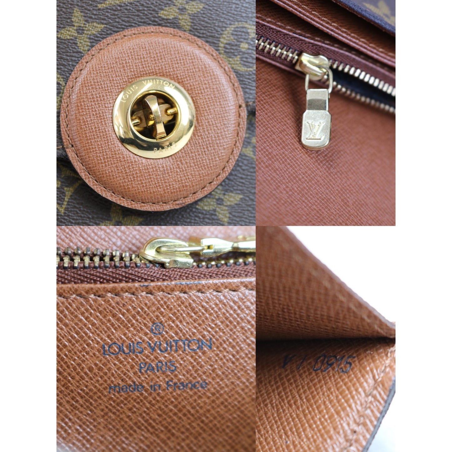 Rank A |LV Monogram La Spille Vintage Shoulder Bag| 020205