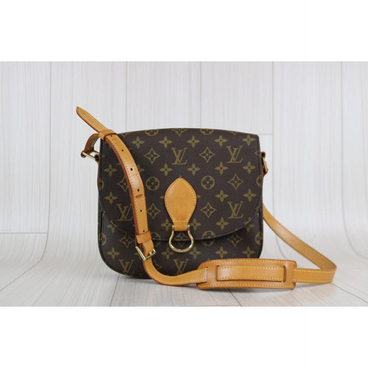 Rank A | LV Monogram Saint Cloud GM Shoulder Bag |042104