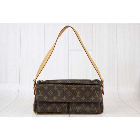 Rank SA |LV Monogram Viva Cite MM Shoulder Bag|072208