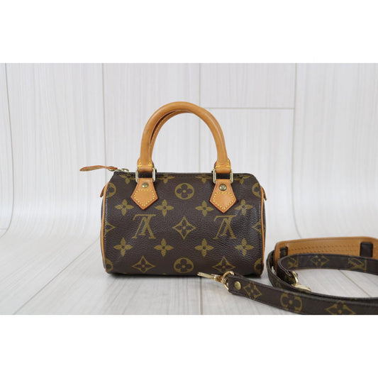 Rank AB | LV Monogram Mini Speedy Handbag |021709