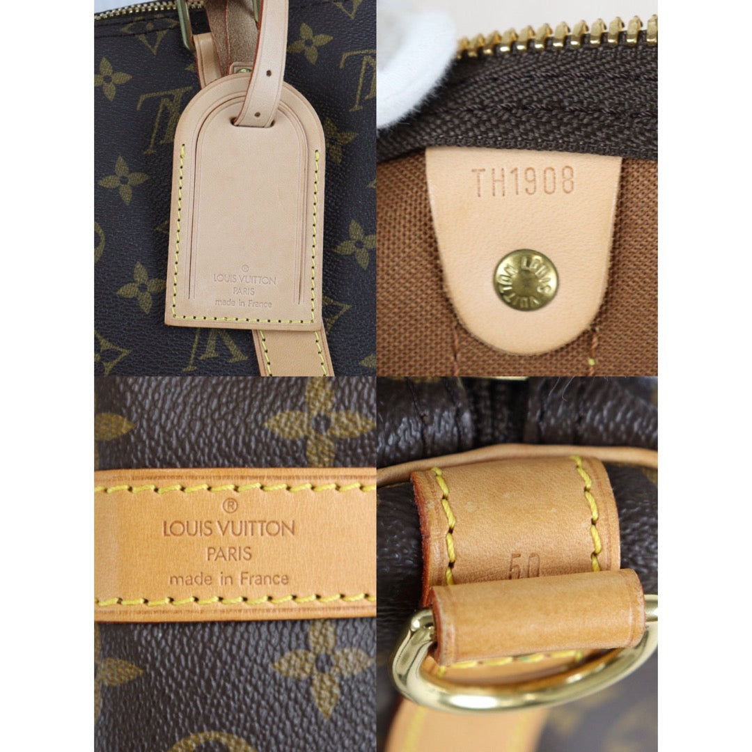 Rank A | LV Monogram Keypol Bandrière 50 |23032102