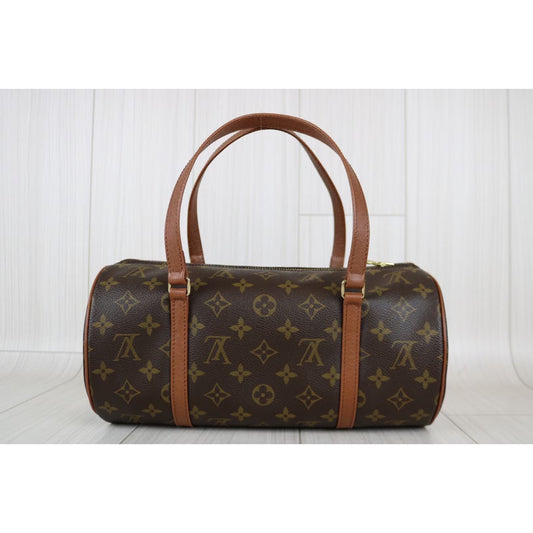 Rank A | LV Monogram Papillon 30 Handbag |041109