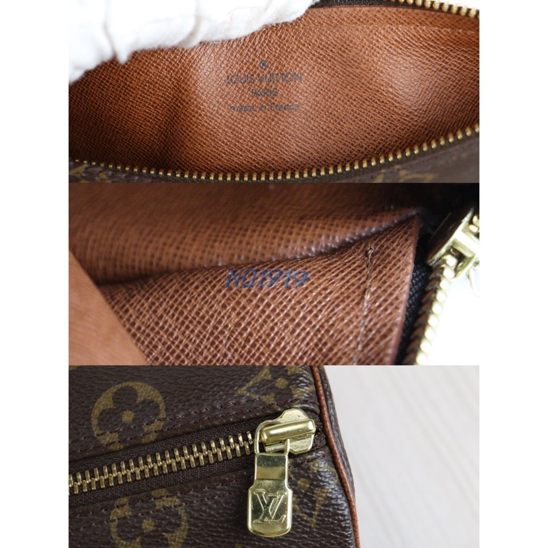 Rank A | LV Monogram Papillon 26 Handbag |23041001