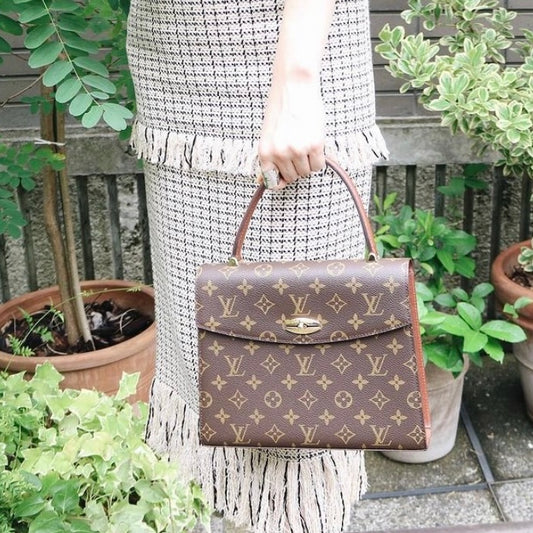 「CruzMacy」Rank A | LV Monogram Malesherbes Handbag |061501