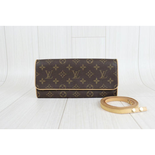 Rank AB | LV Monogram Pochette Twin GM |22111001
