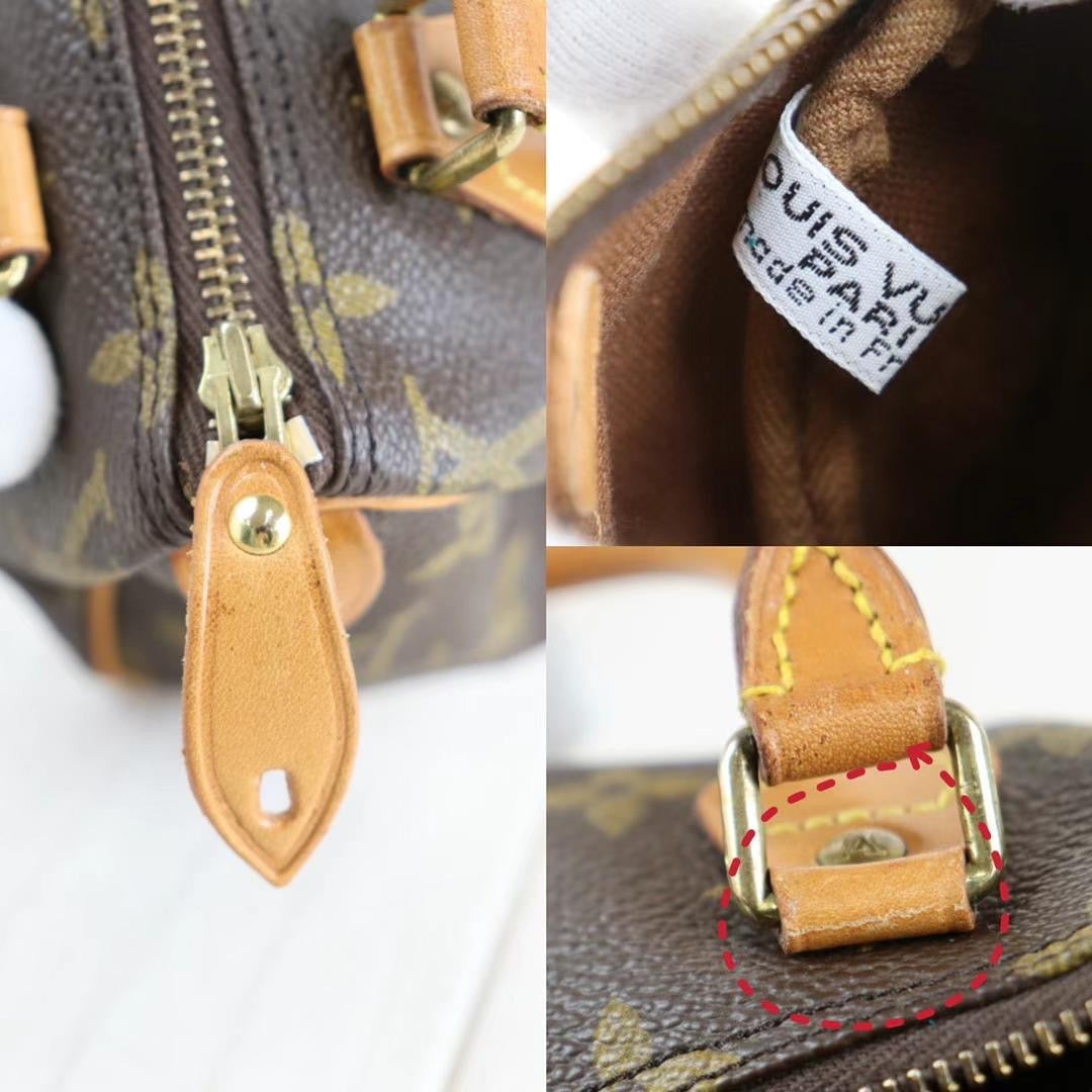 Rank AB | LV Monogram Mini Speedy Handbag |22111403