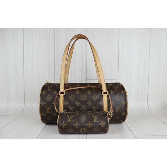 Rank A | LV Monogram Papillon 30 Handbag |22101702
