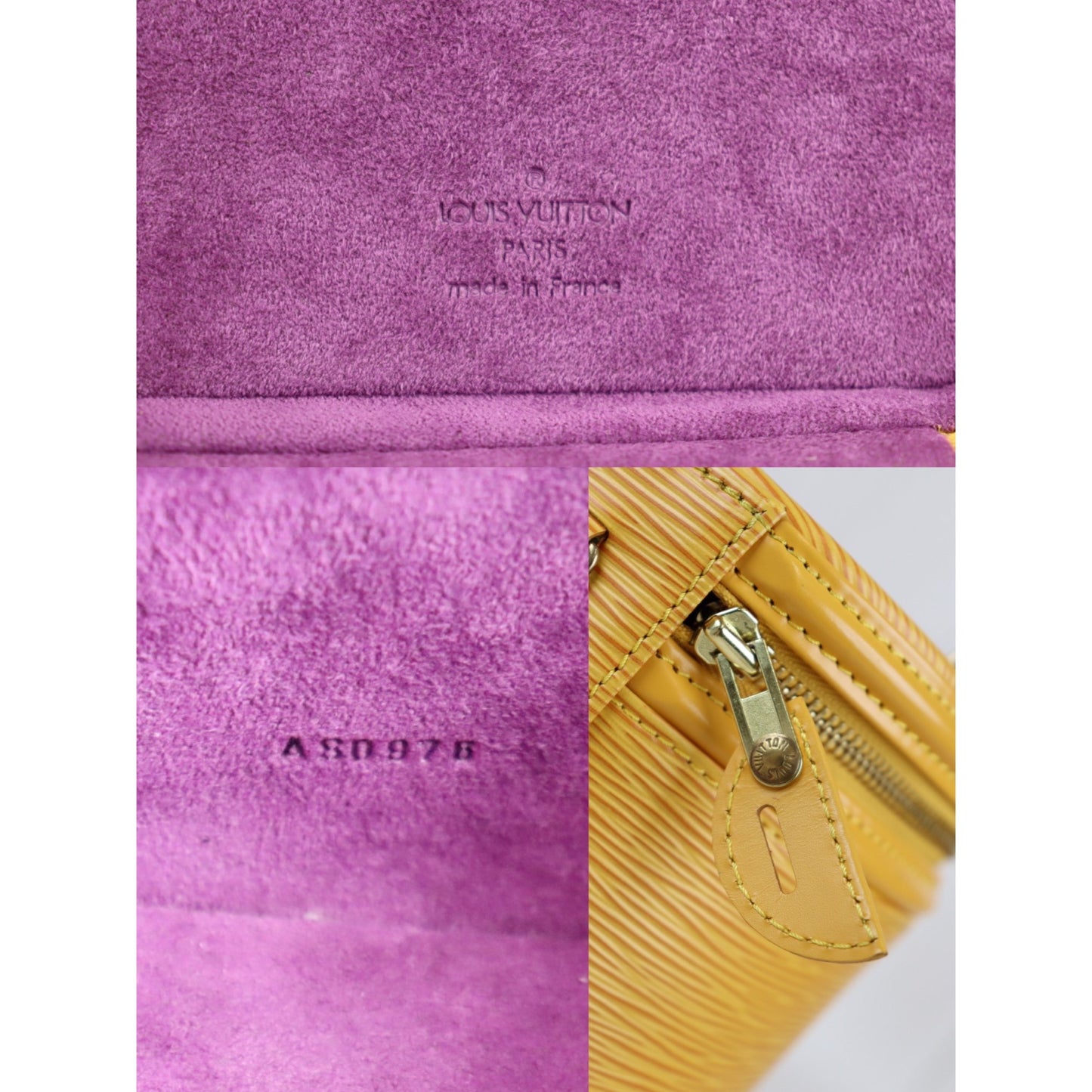 Rank A | LV Epi Cannes Handbag |071016