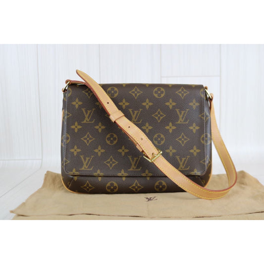Rank SA | LV Monogram Musette Tango Shoulder Bag|062718