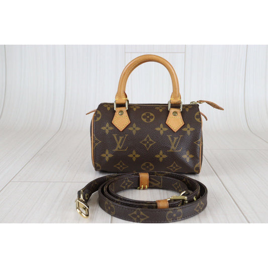Rank AB | LV Monogram Mini Speedy Handbag |22122003