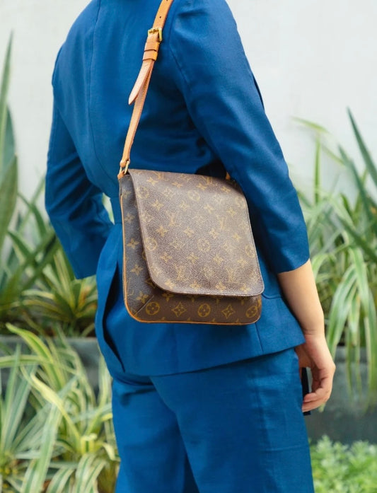 Rank AB | LV Monogram Musette Salsa Shoulder Bag| 092402