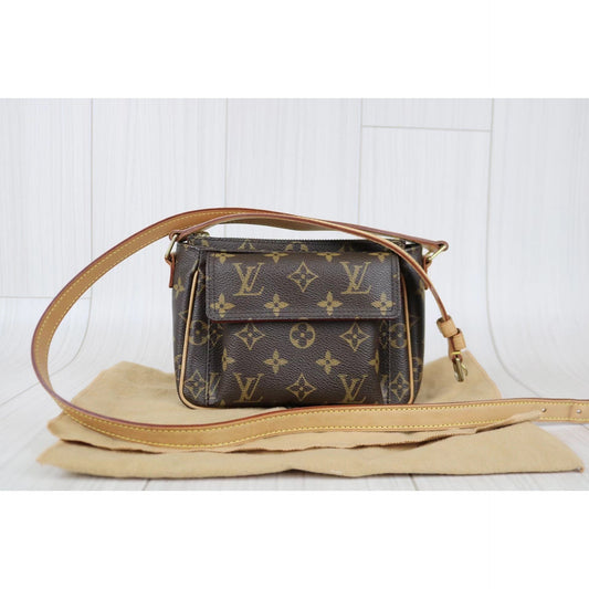 W-Rank AB| LV Monogram Viva cite PM Shoulder Bag |061509