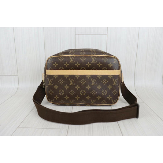 Rank A | LV Monogram Reporter PM Shoulder Bag |22113008