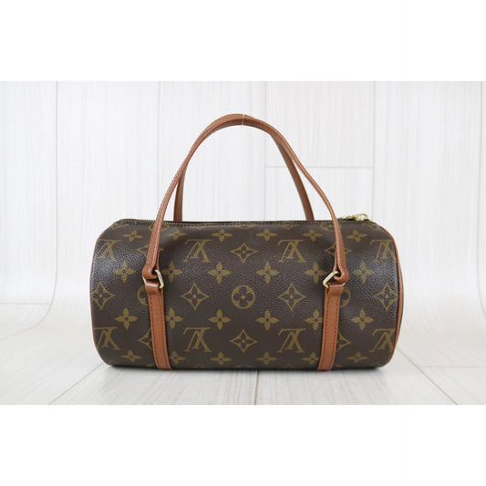 Rank A | LV Monogram Papillon 26 Handbag |031006