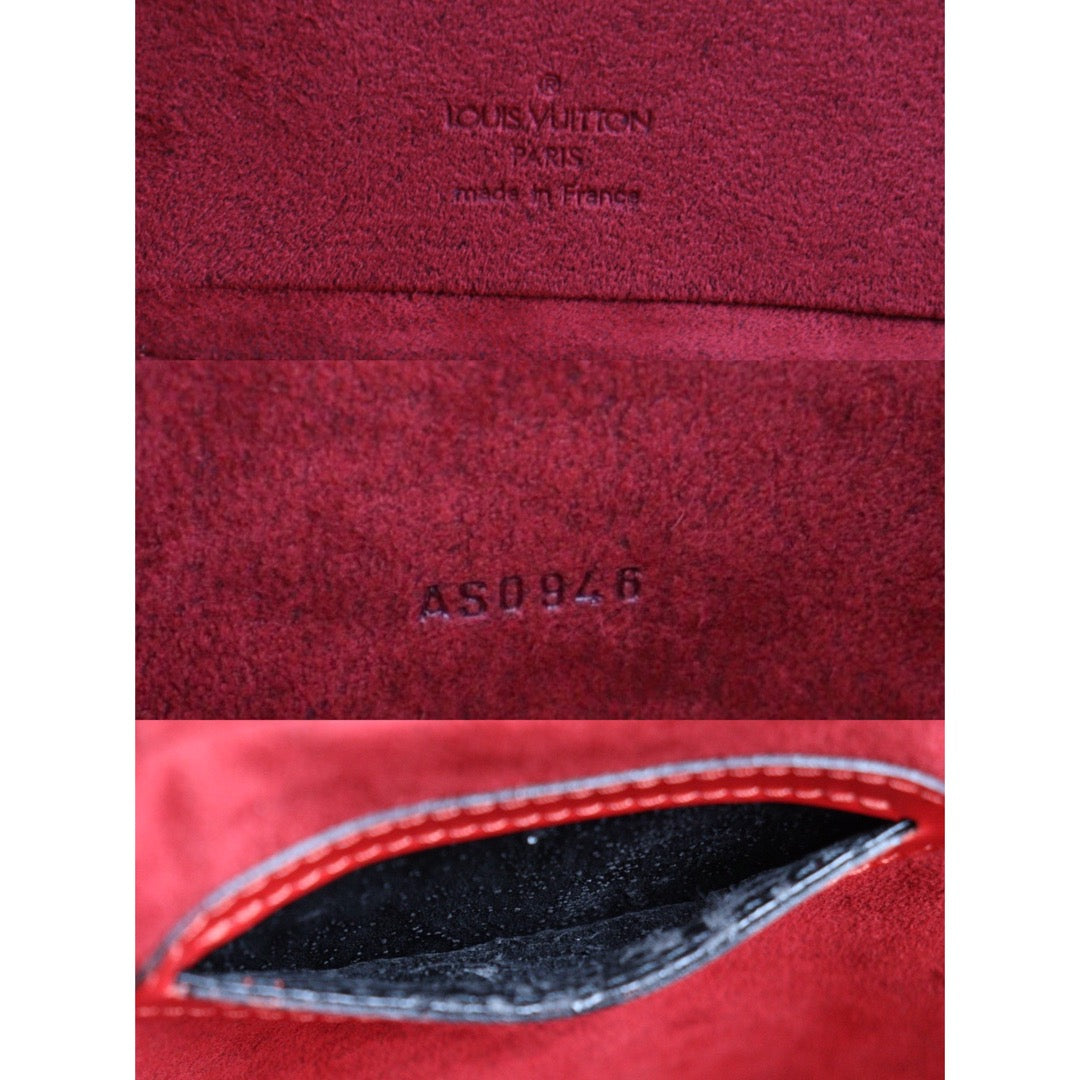 Rank A | LV Cannes Epi Castilian Red Handbag Vanity Bag|23042006