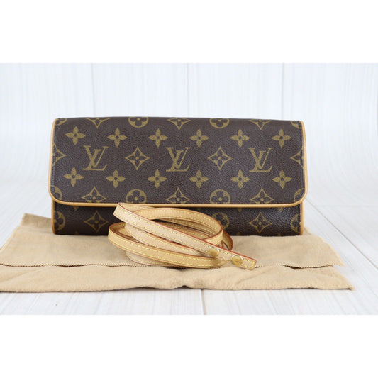 Rank AB | LV Monogram Pochette Twin GM | 23020209